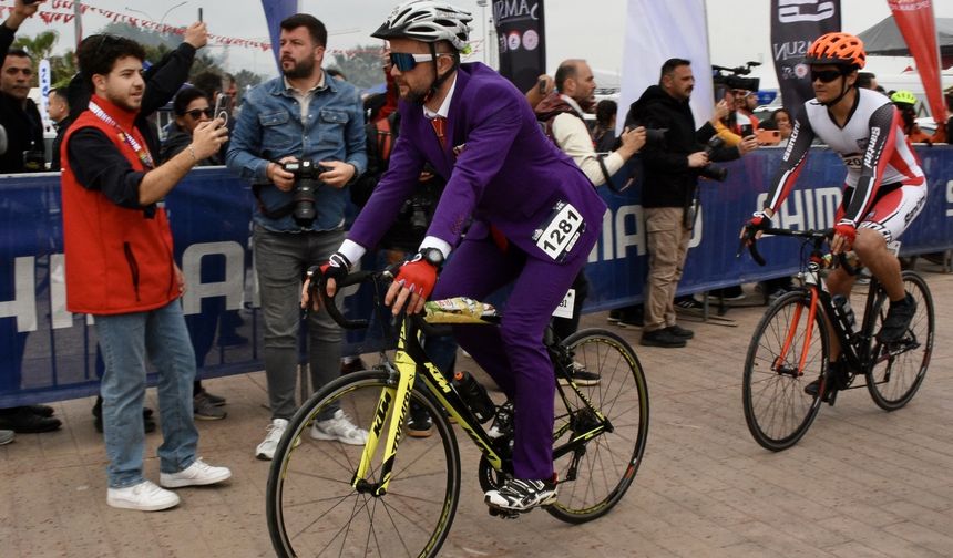Samsun'da İlkadım Gran Fondo Bisiklet Yarışı düzenlendi