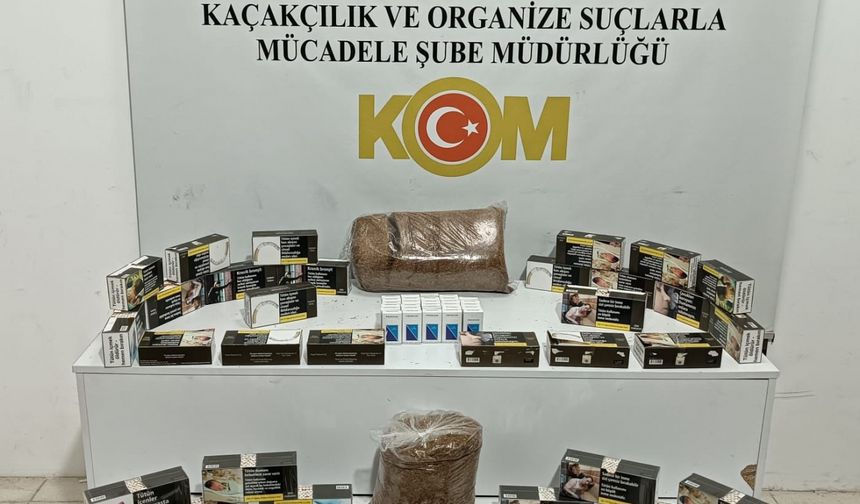 Samsun'da kaçakçılık operasyonunda 2 zanlı yakalandı