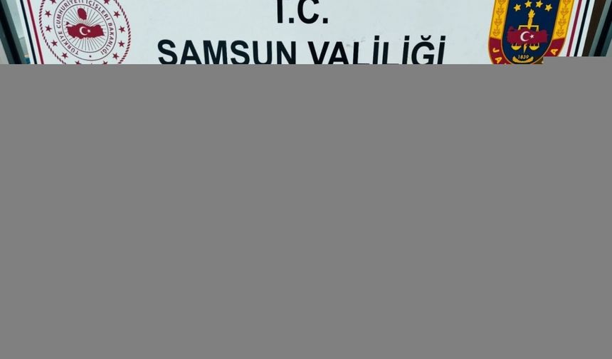 Samsun'da modeme gizlenen uyuşturucu ele geçirildi