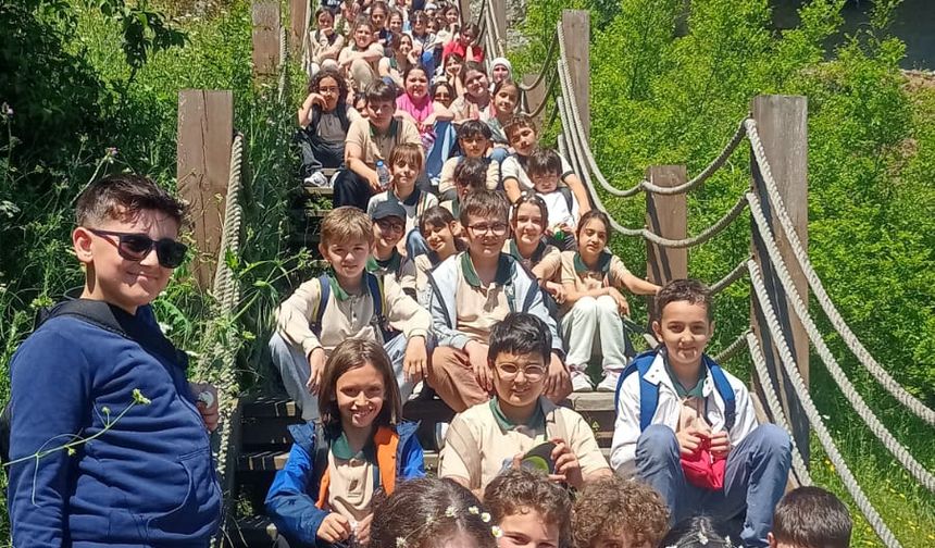 Samsun'da ortaokul öğrencileri kültürel geziye katıldı