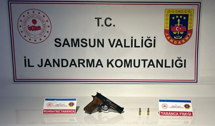 Samsun'da otomobile ateş eden şüpheli yakalandı
