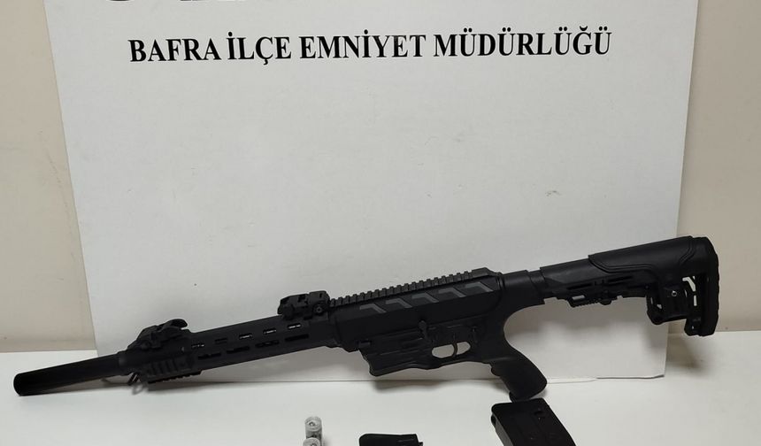Samsun'da silahlı tehdit ve darp olayında 3 şüpheli yakalandı