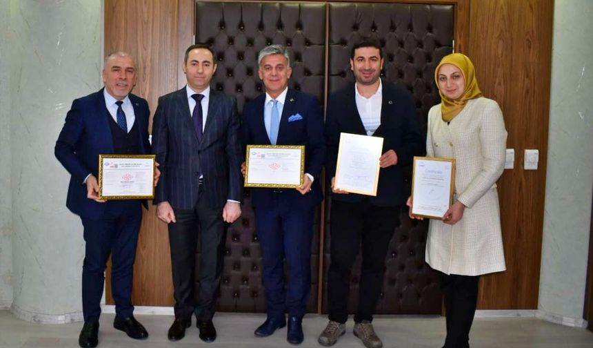 Samsun'daki halk eğitimi merkezi "Kalite Yönetim Sistem Belgesi"yle hizmet kalitesini artırdı