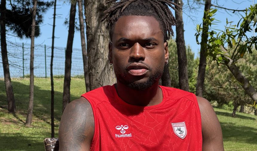 Samsunspor'un Belçikalı golcüsü Dimata'dan Trabzonspor maçı açıklaması: