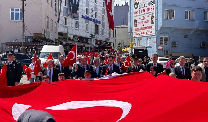 Samsun'un ilçelerinde 19 Mayıs Atatürk'ü Anma Gençlik ve Spor Bayramı kutlandı
