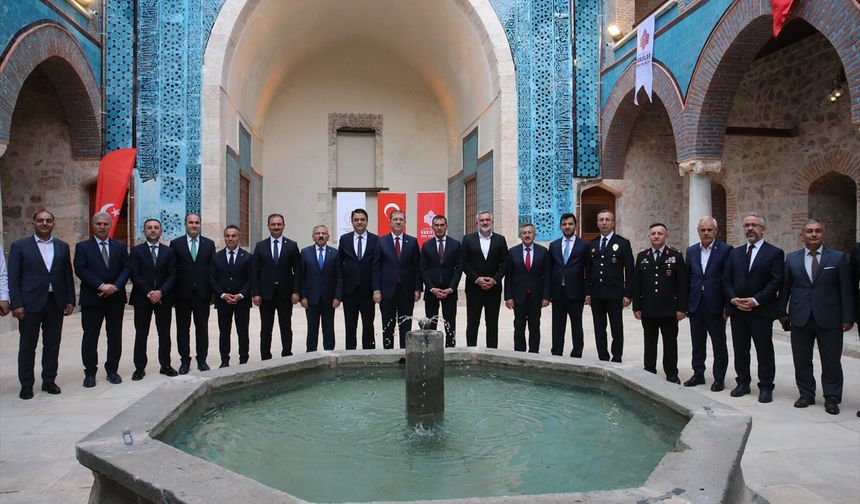Tokat'ta bulunan turkuaz çinili Gökmedrese açıldı