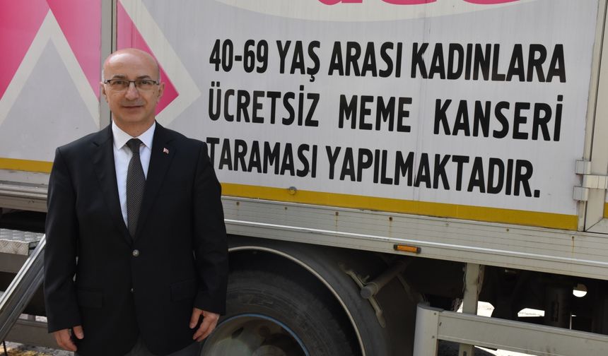 Trabzon'da mobil mamografi aracında geçen yıl 270 kadının kanser riski taşıdığı belirlendi