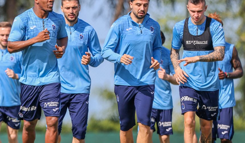 Trabzonspor, Galatasaray maçı hazırlıklarına devam etti