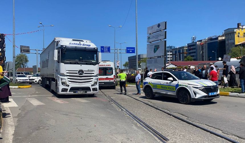 Zonguldak'ta tırın çarptığı yaşlı kadın öldü