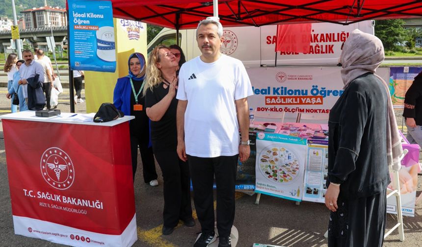 Rize’de “Gençlik Haftası” ve “Sağlıklı Genç Haftası” Etkinlikleri düzenlendi