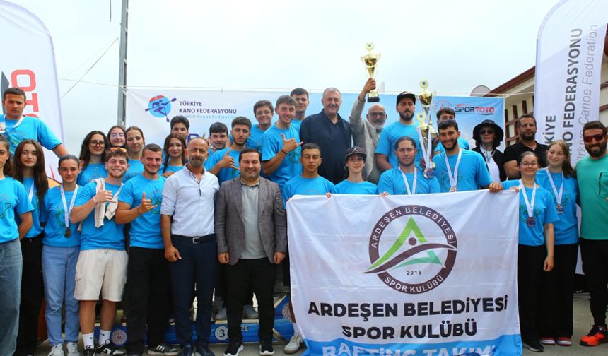 Rafting Türkiye Şampiyonası Rize Ardeşen’de Gerçekleştirildi