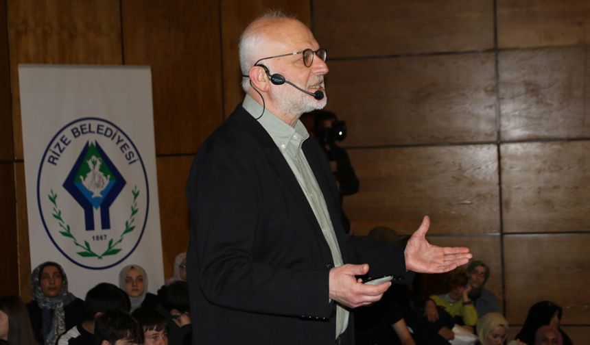 Pskiyatrist- Yazar Prof. Dr. Kemal Sayar'a Rize’de İlgi Büyük Oldu