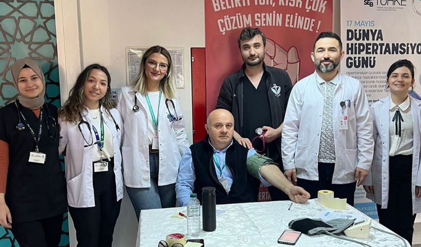 Rize’de “ Dünya Hipertansiyon Günü’nde” farkındalık etkinlikleri düzenlendi
