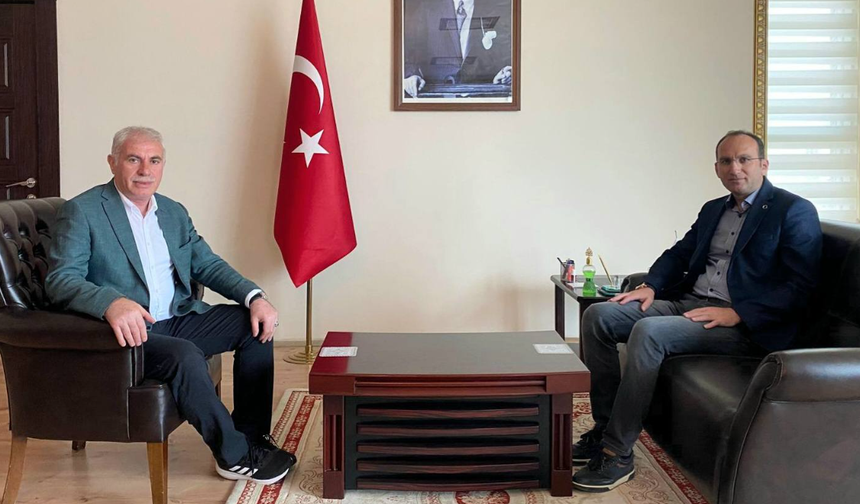 Başkan Mete Memiş’ten Afşin Kaymakamlığına Ziyaret