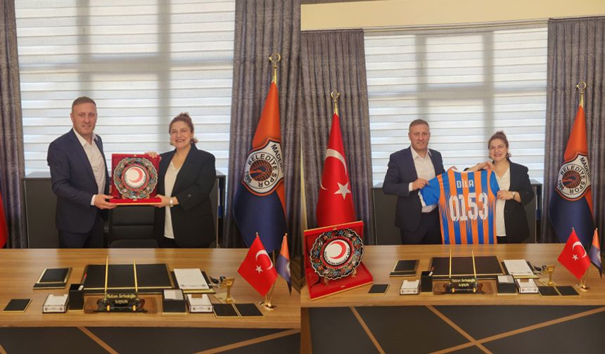Türk Kızılay Doğu Karadeniz Bölge Kan Merkezi'nden Madenli Belediyespor'a Ziyaret
