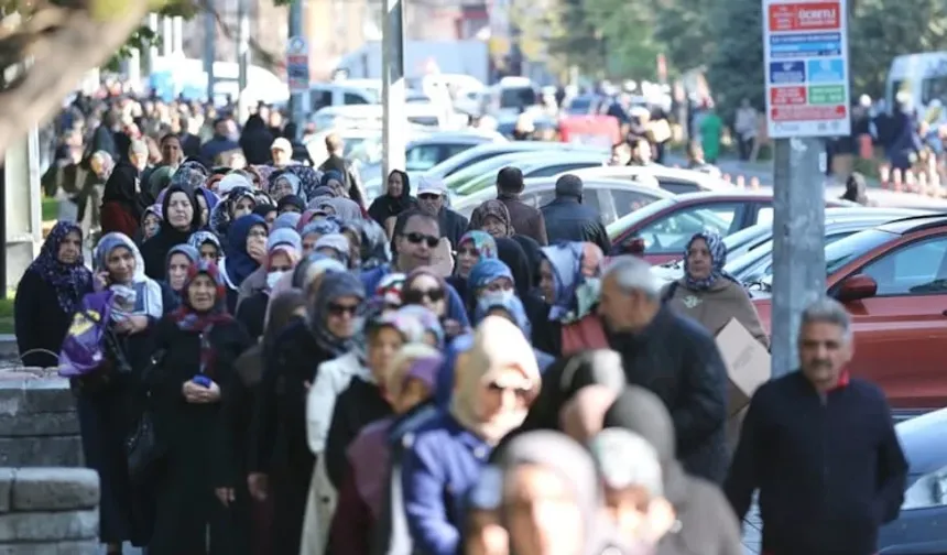 Sebze fiyatları arttı vatandaş bedava fide kuyruğuna girdi