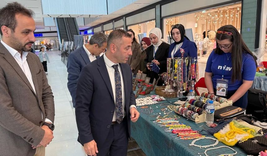 KYK Kültür Sanat Sergisine İl Müdürü Öztürk'ten Ziyaret