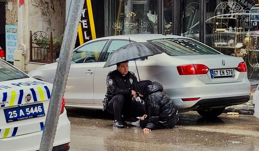 Köprüköy ilçesinde sağanak sonucu sel meydana geldi