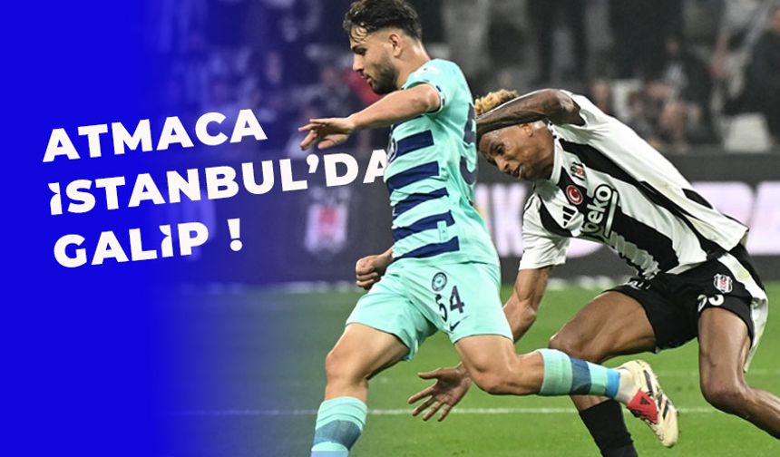Çaykur Rizespor, Beşiktaş'ı deplasmanda galip