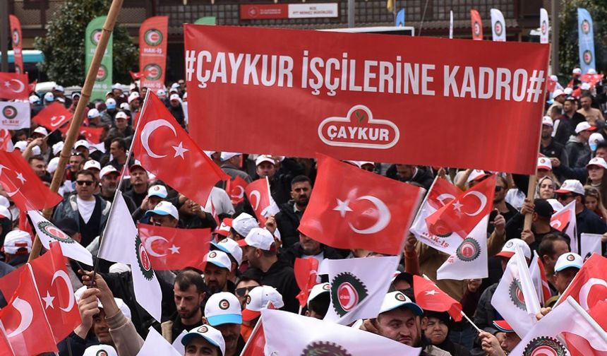 Çaykur işçileri kadro bekliyor! Geçici değil, kalıcı çözümler istiyor