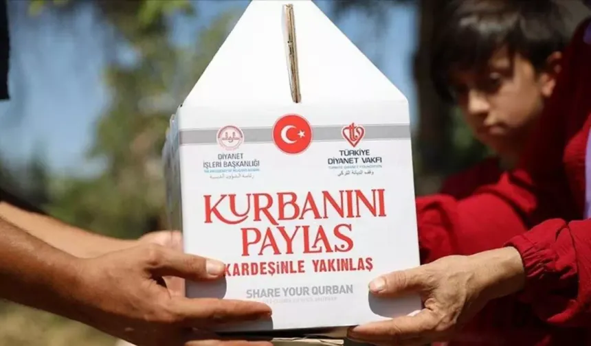Başkan Erdoğan'dan Türkiye Diyanet Vakfı'na kurban bağışı