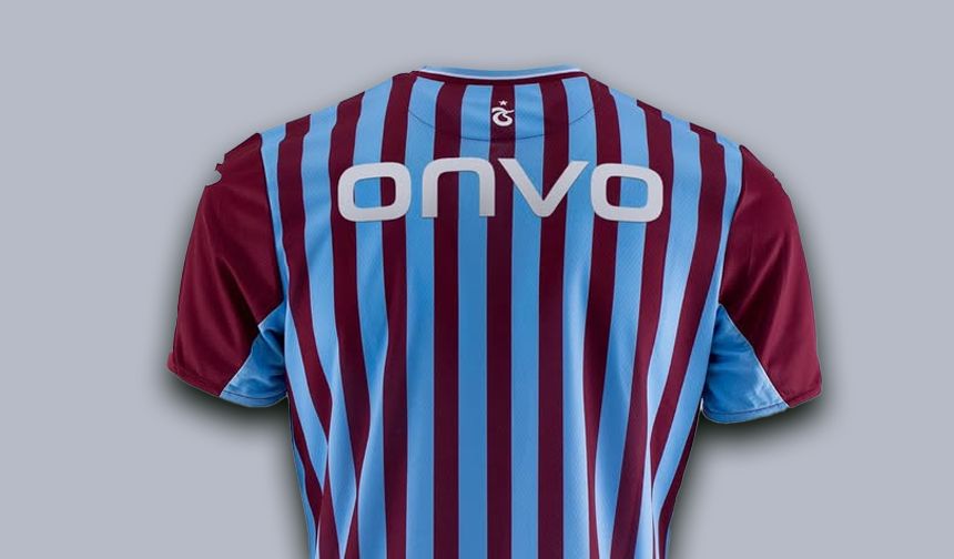 Trabzonspor'un forma sırt sponsoru ONVO oldu