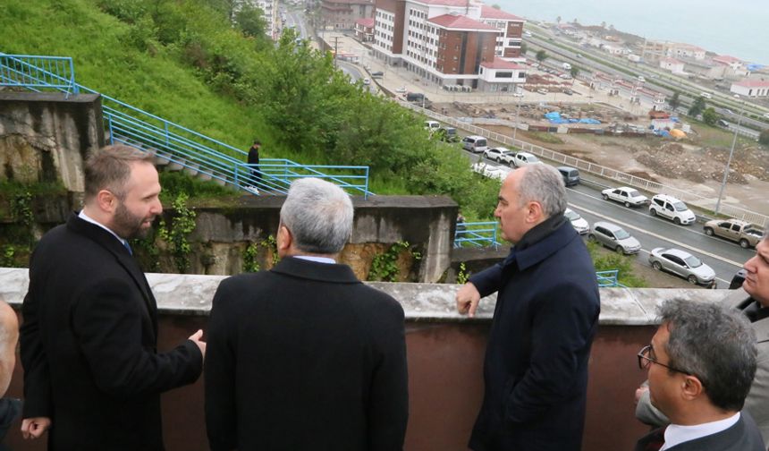 Recep Tayyip Erdoğan Üniversitesi Araştırma Hastanesi’nde Otopark Sorunu Yerinde İncelendi
