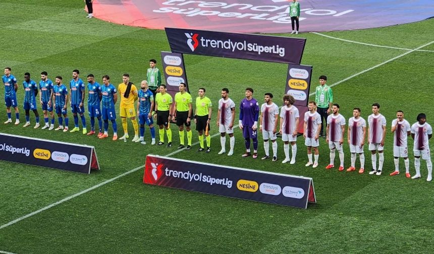 Ligin son maçında Çaykur Rizespor Hatay’ı konuk ediyor! İşte ilk 11'ler