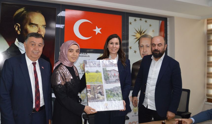 AK Parti Havza İlçe Başkanlığında bayramlaşma programı