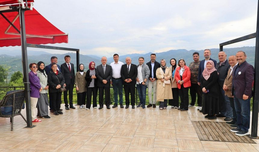 Ordu Valisi Erol, gazetecilerle bir araya geldi