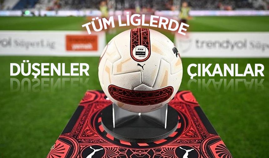 Profesyonel futbol liglerinde 2024-2025 sezonu tamamlandı