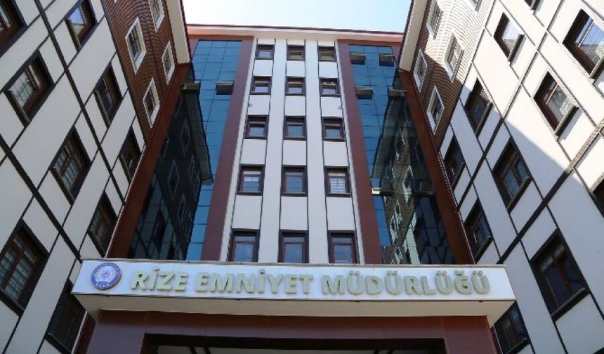 Rize'de aranan 84 şahıs yakalandı, 51 hükümlü cezaevine teslim edildi