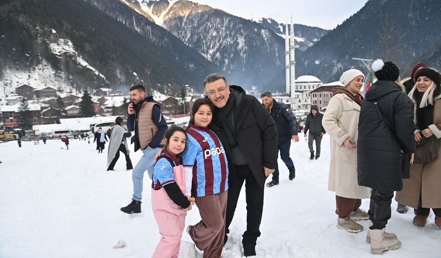 Başkan Genç'ten Uzungöl teşekkürü
