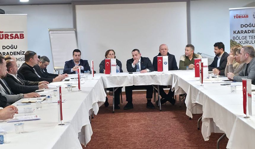 TÜRSAB Doğu Karadeniz Bölge Başkanlığı istişare toplantısı yaptı