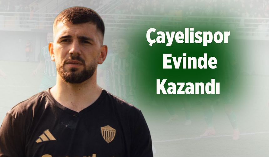Çayelispor Evinde Hopaspor karşısında 3 Puanın Sahibi Oldu