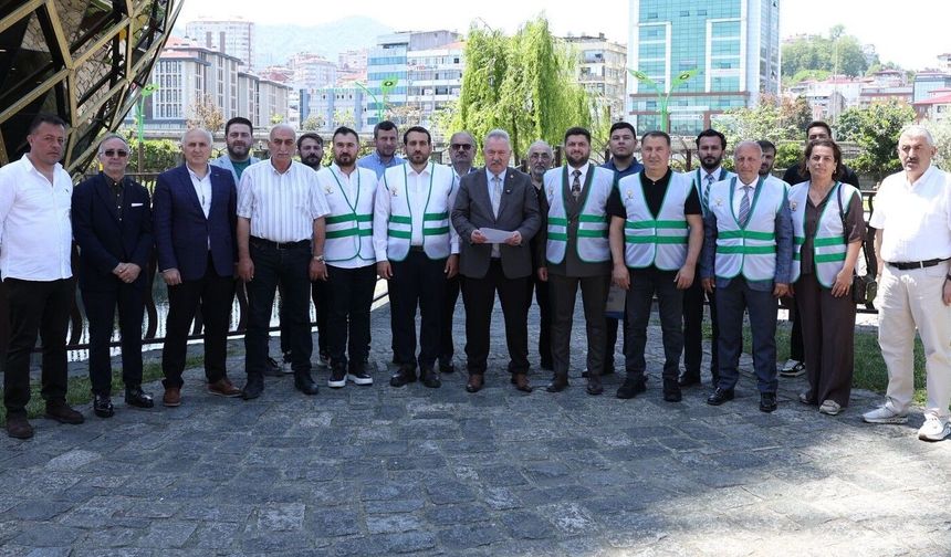 AK Parti Rize İl Başkanı Katmer: “Çevreyi korumak geleceğimizi korumaktır”