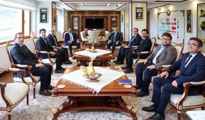 BAE Ankara Büyükelçisi Dhaheri’den Rize ziyareti