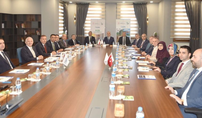 DOKA'nın 177. Yönetim Kurulu Toplantısı Rize'de yapıldı