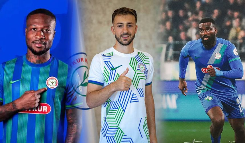 ÇAYKUR Rizespor'da 3 ayrılık birden!