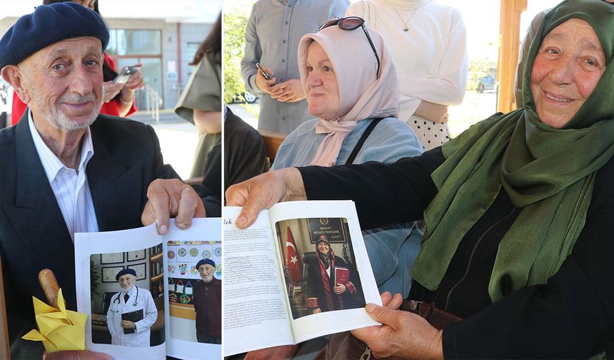 Rize'de üniversite öğrencileri yaşlıların hayat hikayelerini kitaplaştırdı