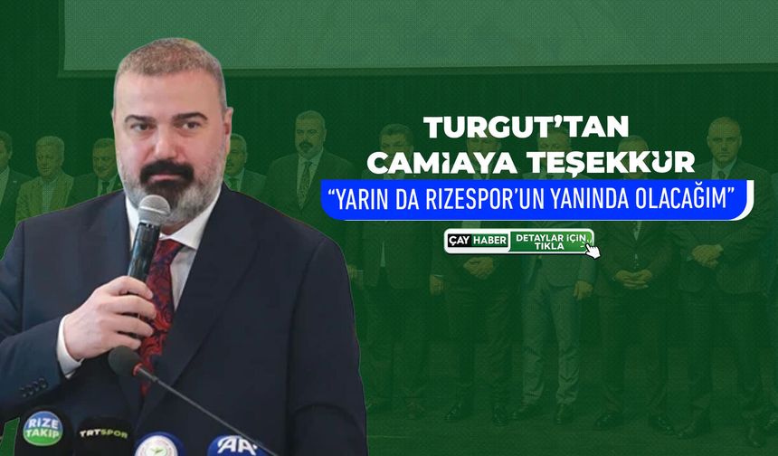 İbrahim Turgut’tan Duygusal Veda: “Rizespor Sevgisi Bir Görev Değil, Bir Ömürlük Bağlılıktır”