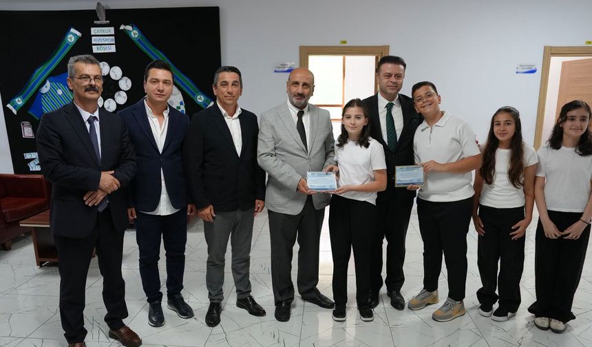 Rize'de 55 bin 552 öğrenci karne aldı