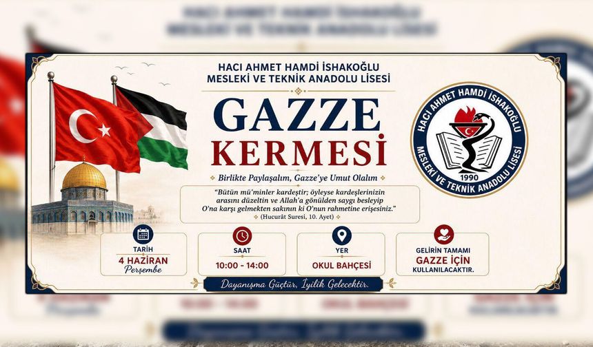 Çayeli’nde Gazze İçin Yardım Kermesi Düzenlenecek