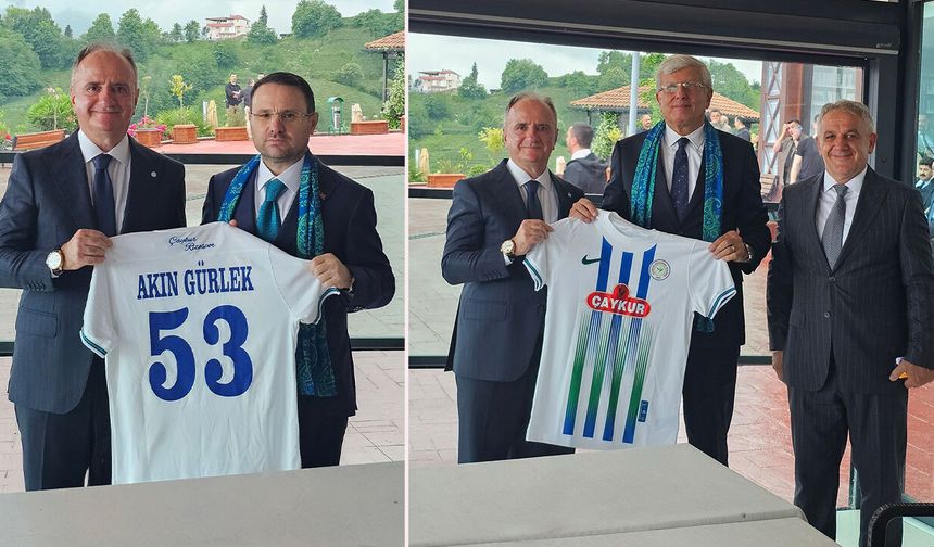 Çaykur Rizespor’dan Adalet Bakanı Gürlek’e 53 numaralı forma