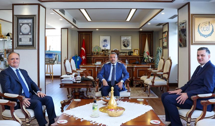 Ali Zeki Saruhan’dan Vali Baydaş’a Ziyaret