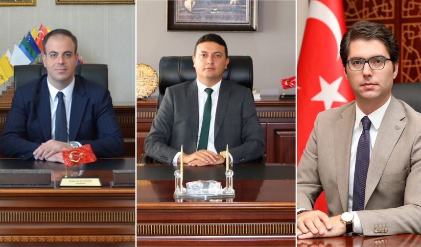 Çayelili 3 Kaymakamın görev yeri değişti