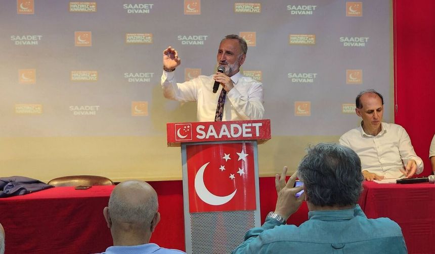 Ümit Çebi'den Rize'de Gazze ve Ortadoğu gündemine ilişkin sert açıklamalar