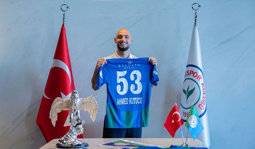 Çaykur Rizespor, Galatasaray'dan Ahmed Kutucu'yu sezon sonuna kadar kiralandı