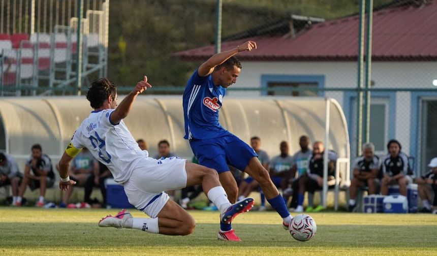 Çaykur Rizespor ilk hazırlık maçında Dinamo Batumi'yi mağlup etti
