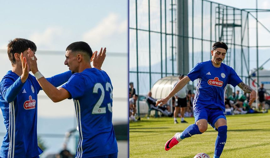 Çaykur Rizespor, Dinamo Batumi'yi 3-0 Mağlup Etti